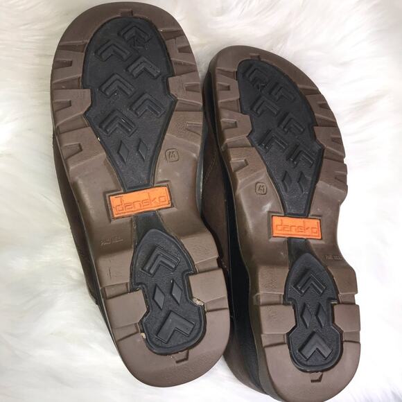 Dansko Brown Sport Brown Slip On Clogs 41 / 11 - Picture 6 of 8